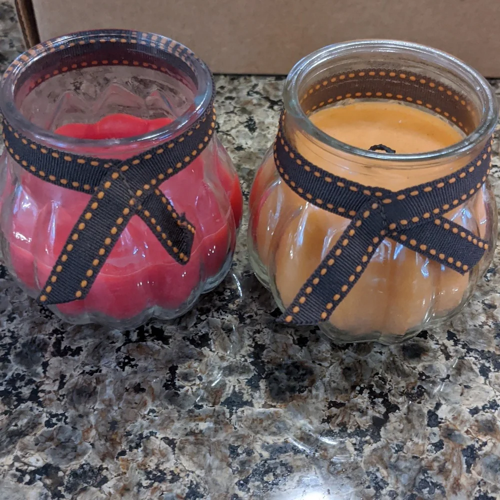 Joy Of Autumn Mini Pumpkin Jar Set Autumn Fall Spice Cider Apple Orchard